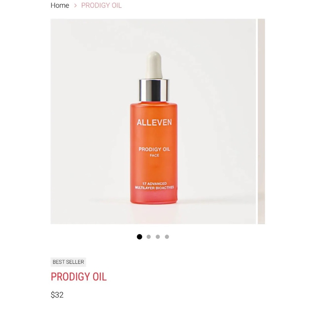 ALLEVEN PRODIGY OIL 4 ML $32 RETAIL NEW